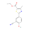 Ethyl 2-(3-cyano-4-hydroxyphenyl)-4-methylthiazole-5-carboxylate